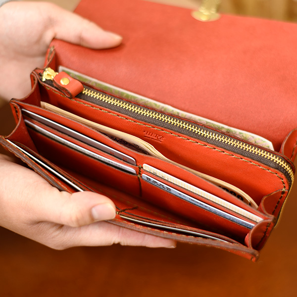 アコーディオンウォレット(WL-4)収納例