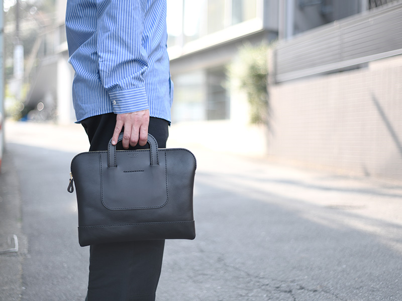 カジュアルバッグ(SND12-02)ブラック着用斎藤3