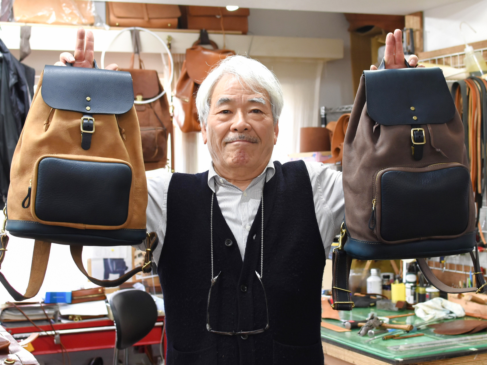 創業者 近藤がデザインした「ツイストリュック」限定販売のお知らせ