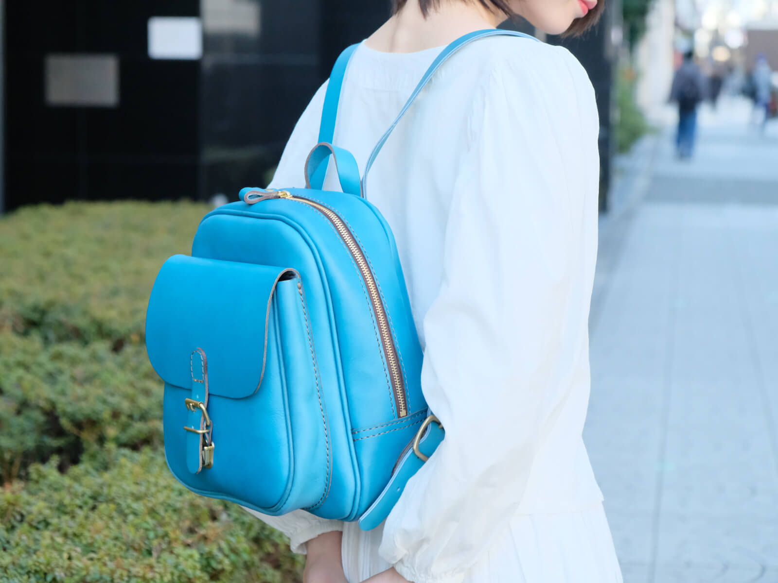 夏の限定革「セルリアンブルー」大阪店ラインナップ