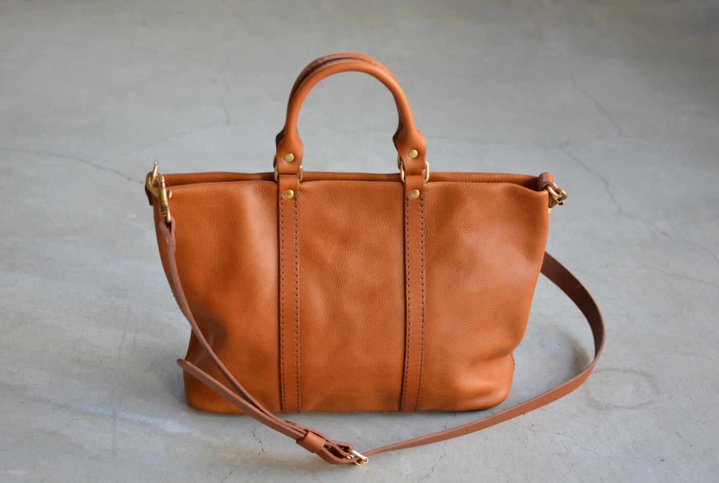 ファスナータイプの2wayトートバッグ(G-23)