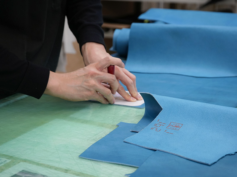 セルリアンブルー　製作風景