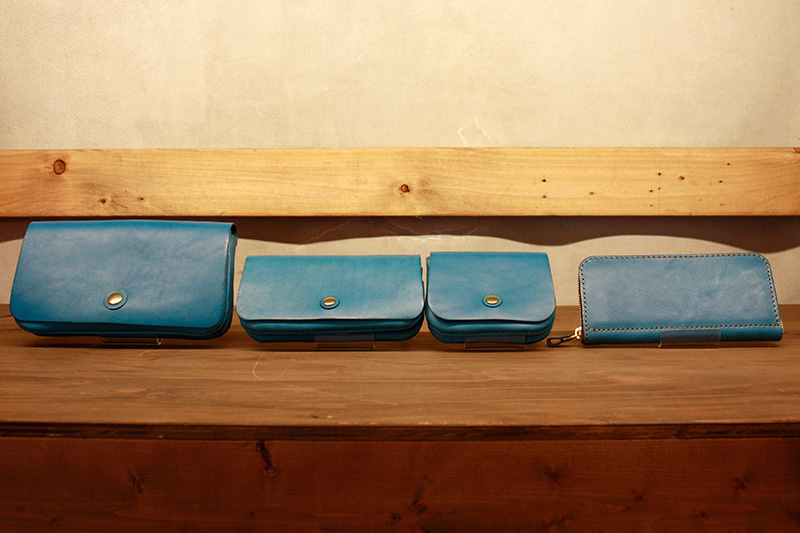 仙台店セルリアンブルー小物のラインナップ6