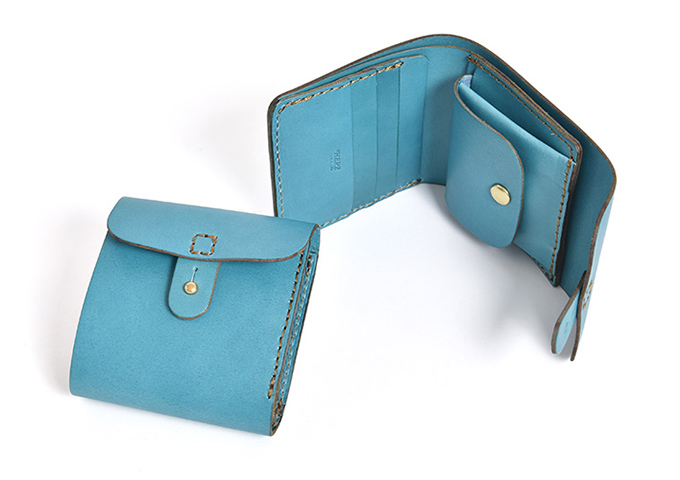 二つ折り財布・ギボシ留め(NSA-216)