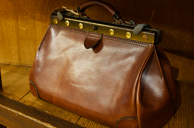 2wayガレージミニボストンバッグ(P-6-S)エイジング品