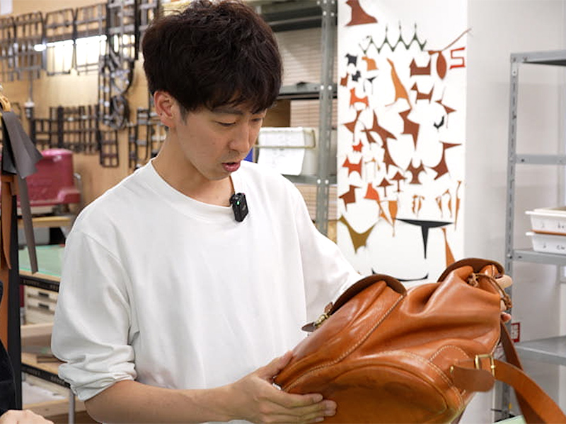 スタンダードなリュック(R-4) と堀口