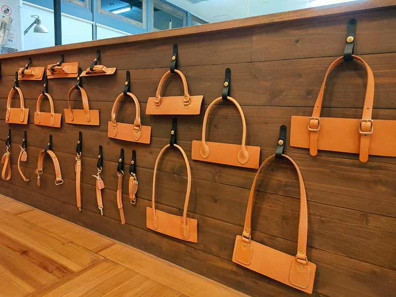 取っ手のディスプレイ