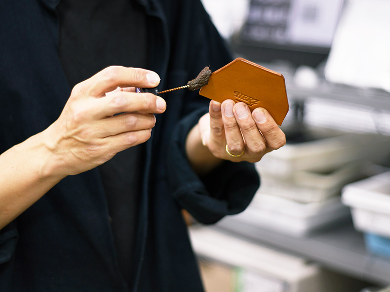 スクエアボディバッグ(ASB-2506)製作風景1