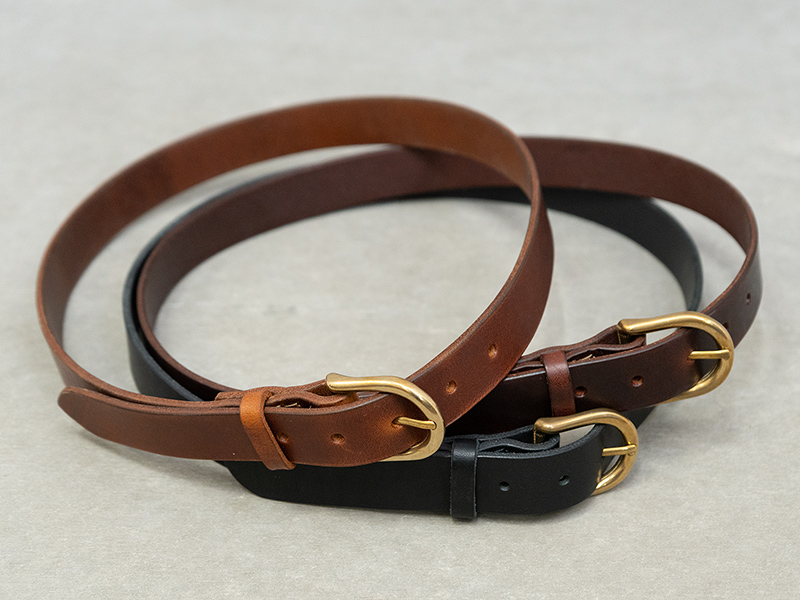 ブリティッシュレザーベルト(GB-5)　3色