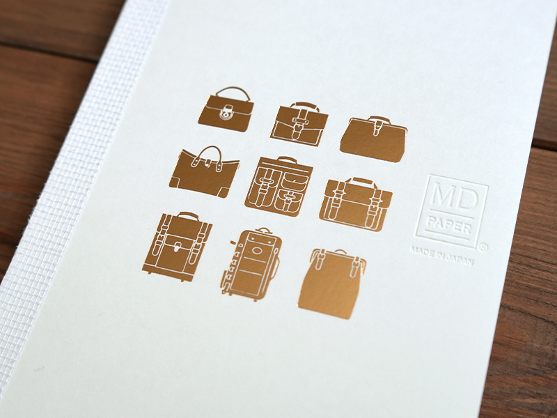 リニューアル記念ノート_箔押し