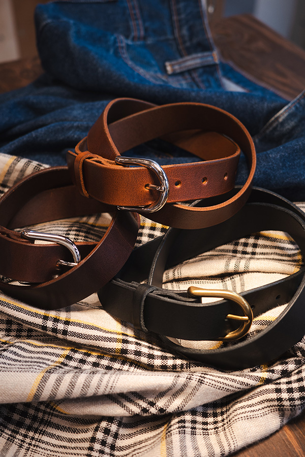 ブリティッシュレザーベルト4