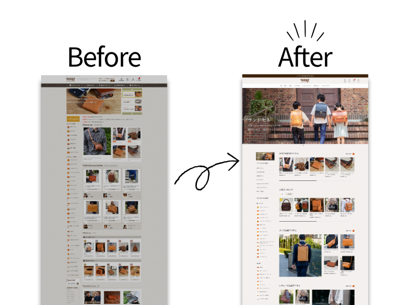 ビフォーアフター