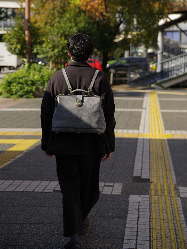 ボナールダレスバッグ(BJ-320)　メンズ着用