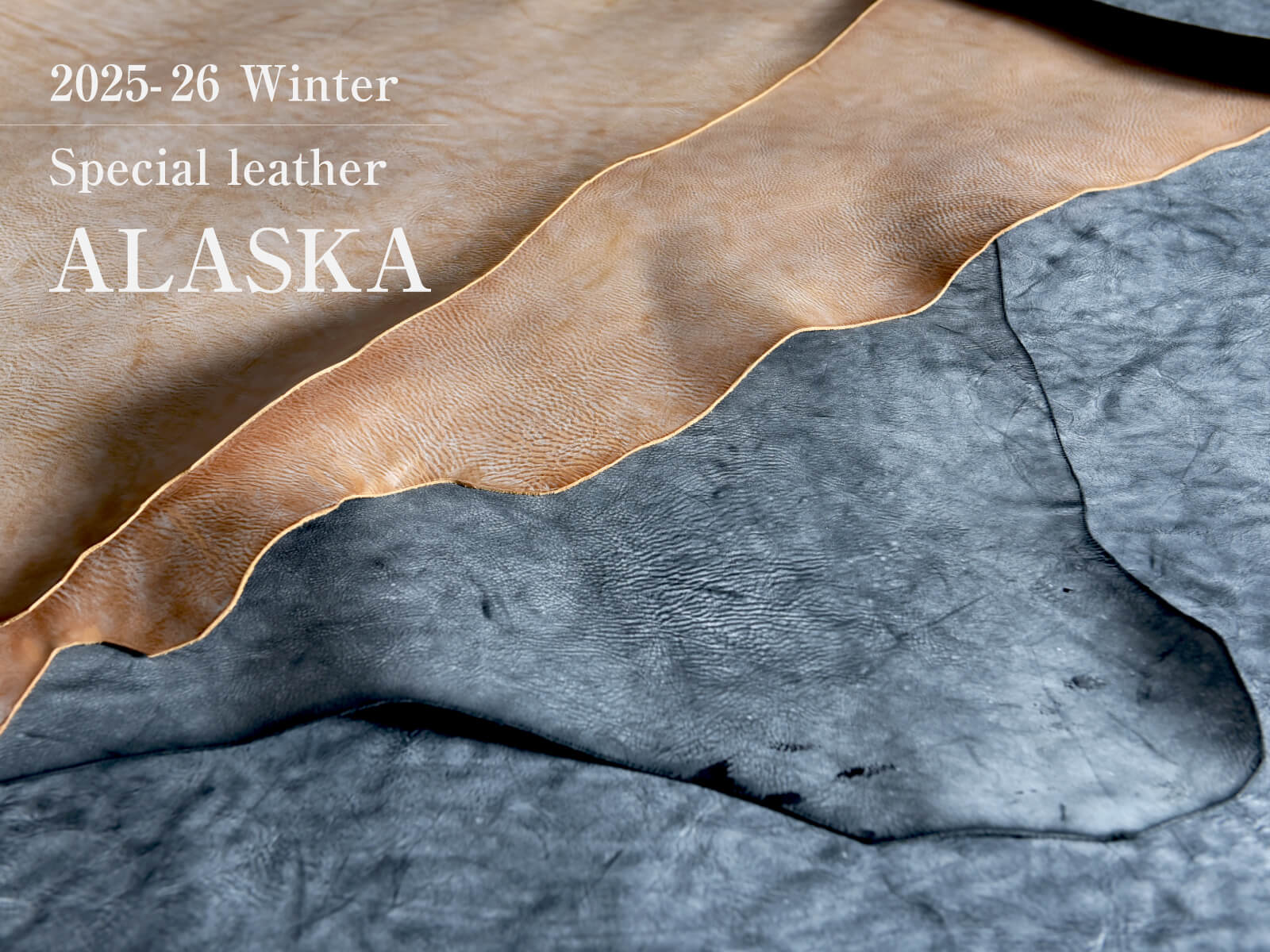 限定革のアラスカで作る、HERZ冬の企画2025-26