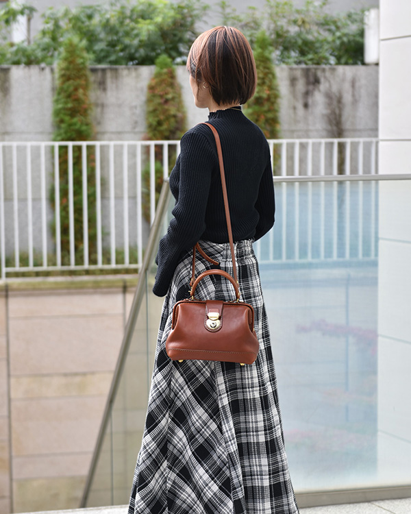 ボナールハンドバッグ(Q-320)　レディース肩掛け