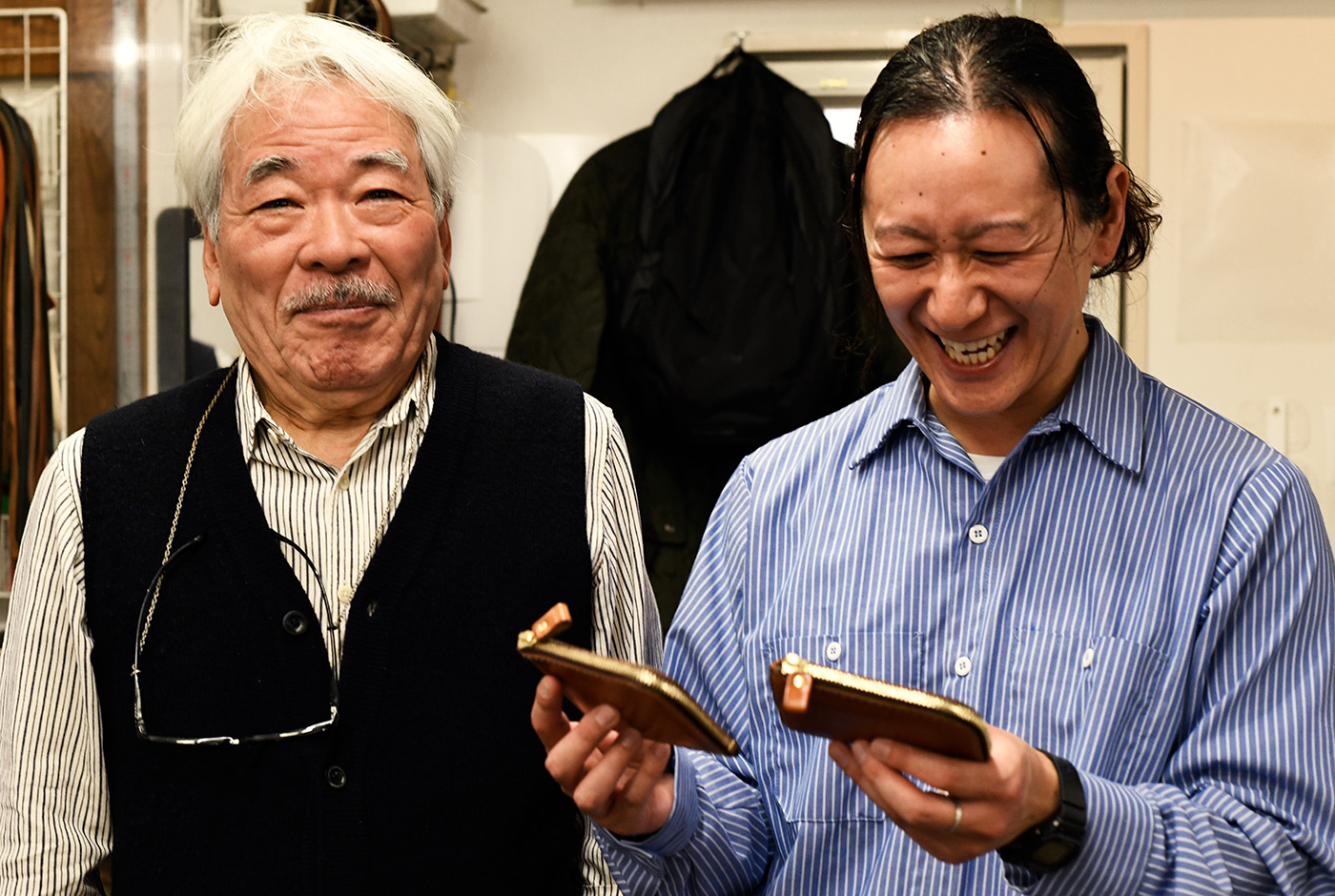 創業者近藤とスタッフ斎藤