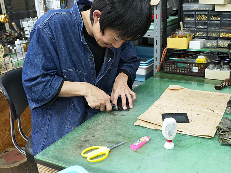 NET工房滑川の作業風景①