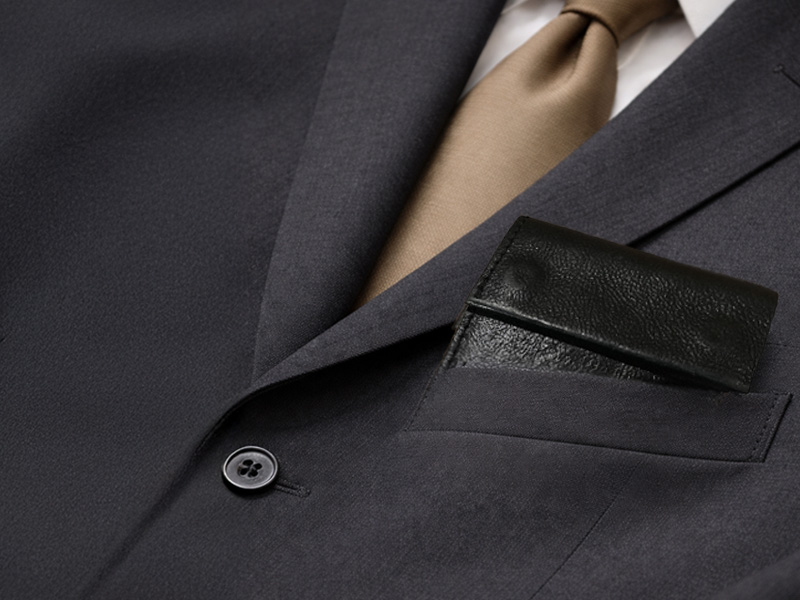 三つ折り小型財布(GS-44)スーツポケット