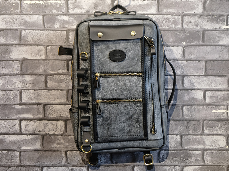 アラスカ×定番革の2wayスクエアリュック(R-66)1