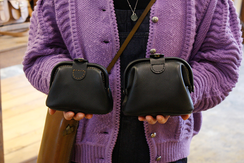 ガマ口ポーチ(KF-143)　サイズ比較