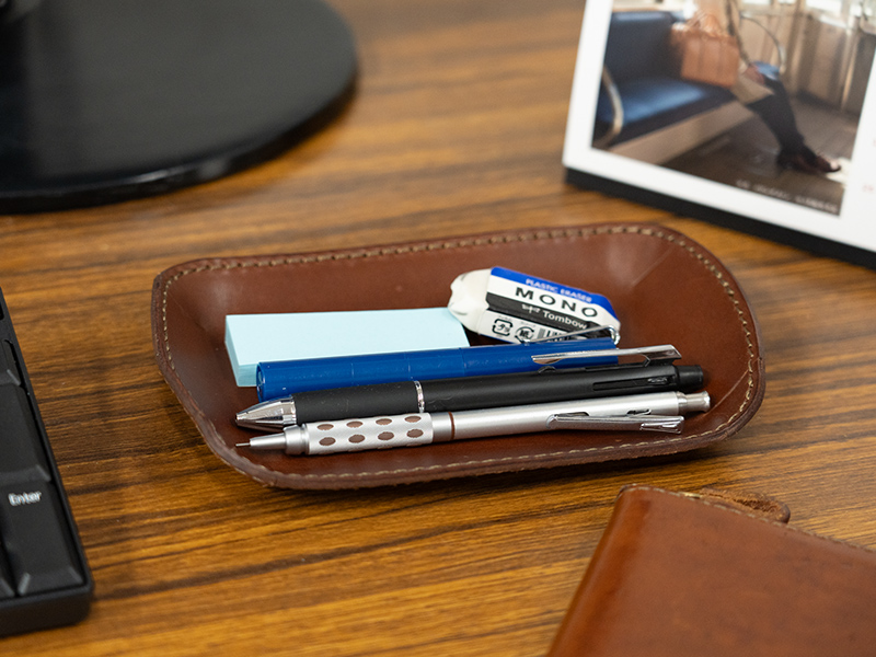 レザートレイ(KZ-1) 文房具入れ