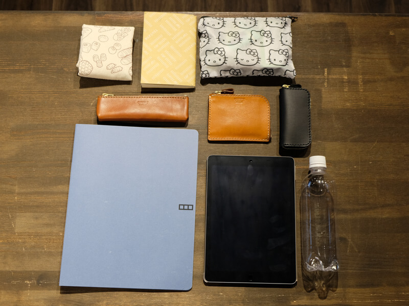 BW-20のメインポケット収納例