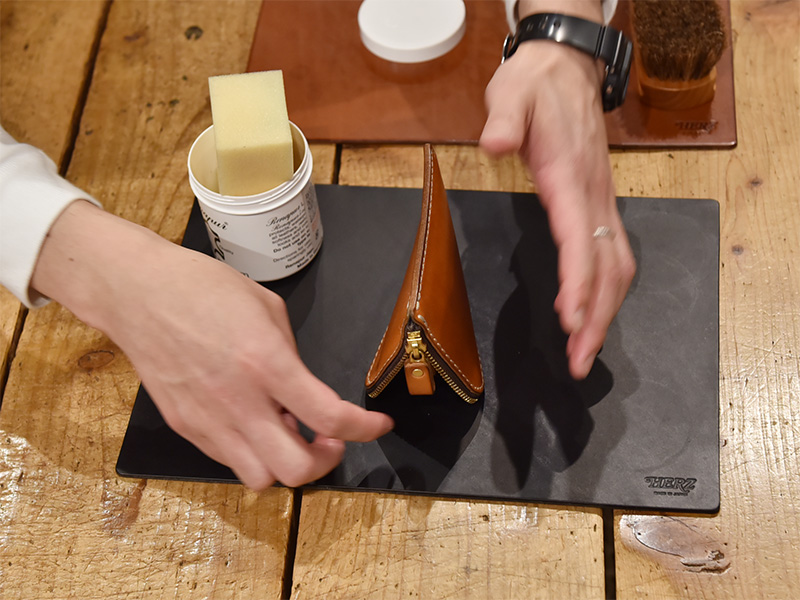 油分の浸透待ち1