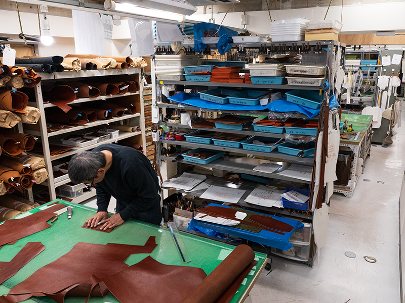 日々を積む No.128　カット風景 もう一方から